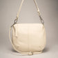 Leather Shoulder Bag 1375 - Beige