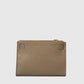 CAMILLE Leather Top Handle Bag - Fango