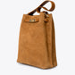 TERRY Leather Shoulder Bag - Cognac