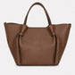 GIADA Leather Top Handle Bag - Brown