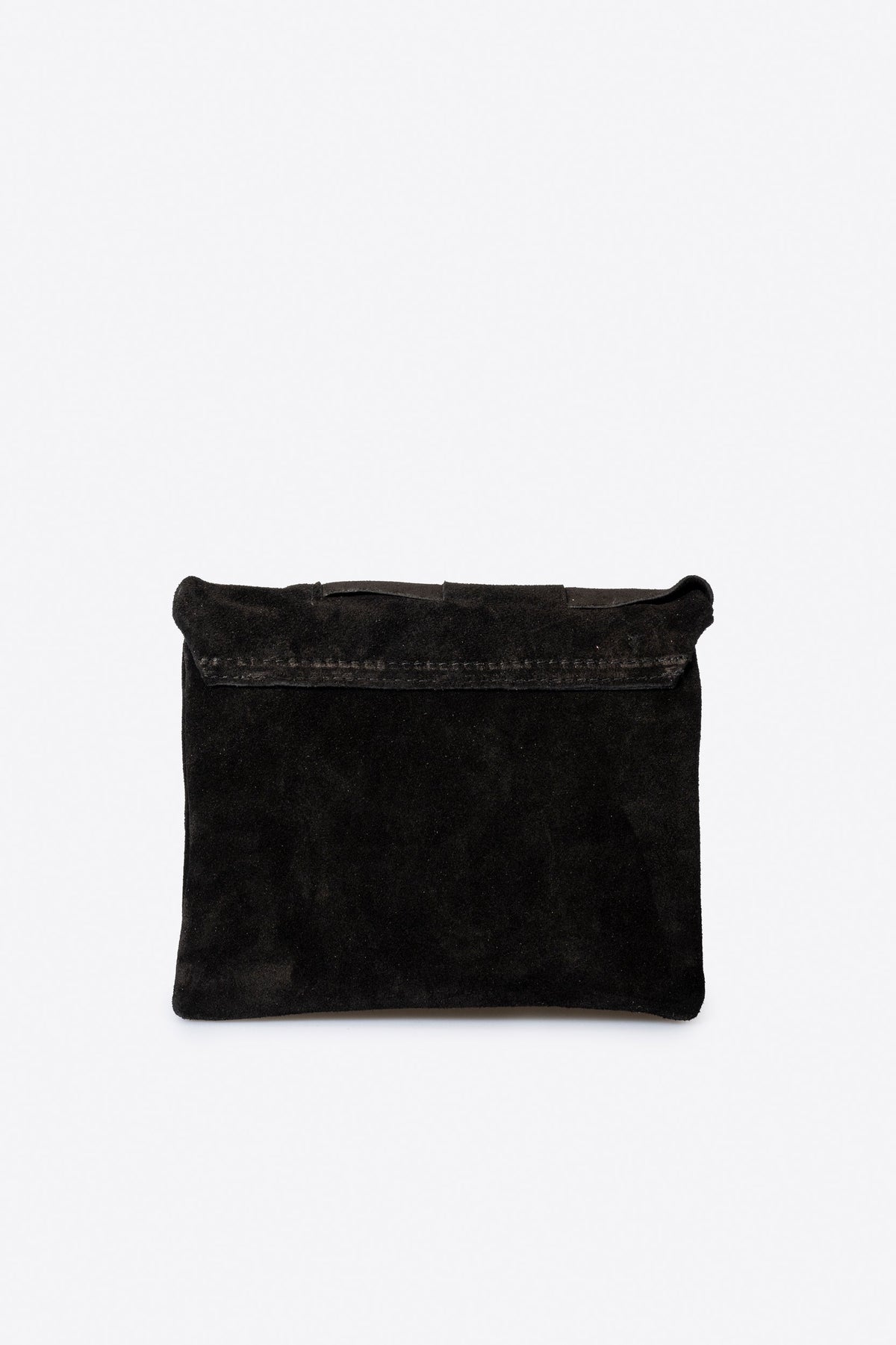 HAILEY Leather Crossbody Bag - Black