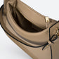 ECHO Leather Top Handle Bag - Crema