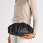 Leather Crossbody Bag 5634 - Black