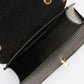 AYLA Leather Top Handle Bag - Black