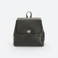 LYRA Leather Backpack - Black