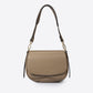 ALEXIA Leather Shoulder Bag - Fango