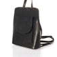 Leather Backpack 1028 - Black