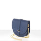 Leather Crossbody Bag 7006 - Blue