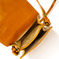 Leather Crossbody Bag WB8040 - Cognac