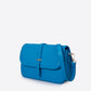 AMALFI Leather Crossbody Bag - Blue