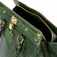 SAGE Leather Top Handle Bag - Green