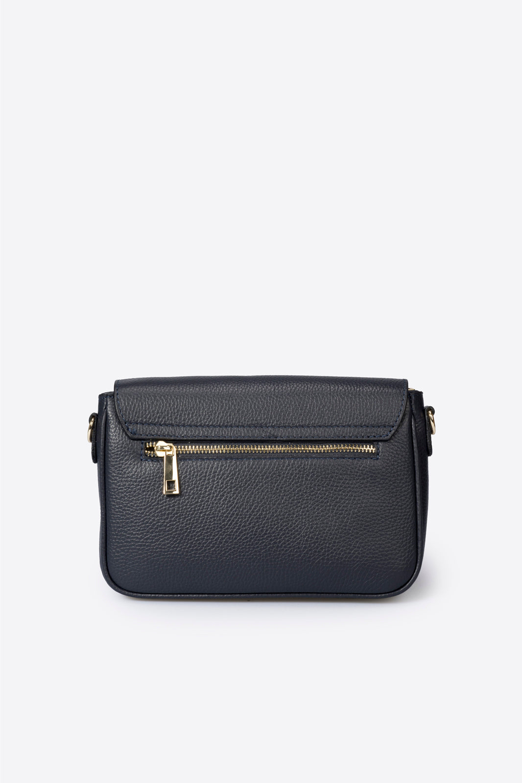 DALE Leather Crossbody Bag - Blue