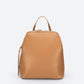 ENRICA Leather Backpack - Cognac