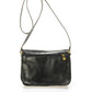Leather Top Handle Bag 8037 - Black