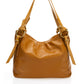 Leather Top Handle Bag 1246 - Cognac