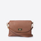 NORAH Leather Crossbody Bag - Brown