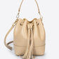 Leather Bucket Bag 5150 - Taupe