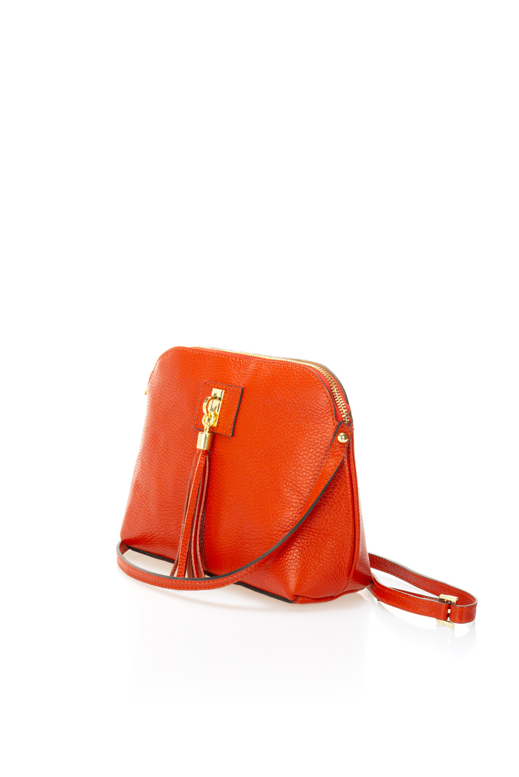 Leather Crossbody Bag 1987 - Red