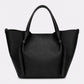 GIADA Leather Top Handle Bag - Black