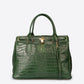 SAGE Leather Top Handle Bag - Green