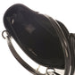 Leather Shoulder Bag 8039 - Black
