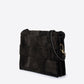 HAILEY Leather Crossbody Bag - Black