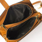 Leather Crossbody Bag 3674 - Camel