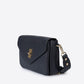 DALE Leather Crossbody Bag - Blue