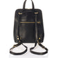 Leather Backpack 1028 - Black