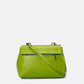 FANIA Leather Shoulder Bag - Aloe