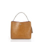 SCARLET Leather Top Handle Bag - Cuoio