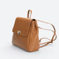LYRA Leather Backpack - Cuoio