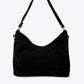 LEONIE Leather Shoulder Bag - Black