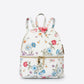 Leather Crossbody Bag 7201 - Bianco