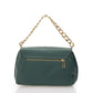 Leather Top Handle Bag 9647 - Green