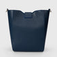 REINA Leather Crossbody Bag - Blue