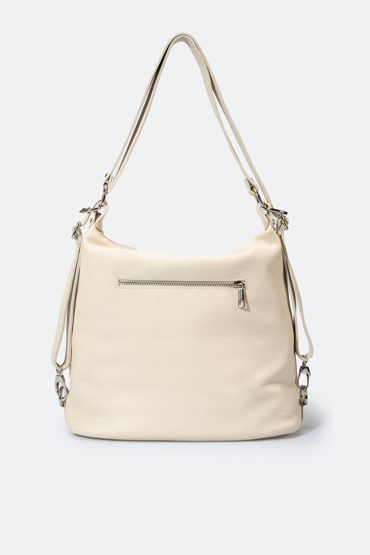 CORDELIA Leather Backpack - Taupe