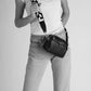 SOPHIA Leather Crossbody Bag - Biscotto
