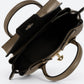 RUTH Leather Top Handle Bag - Fango