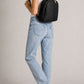 PAOLA Leather Backpack - Black