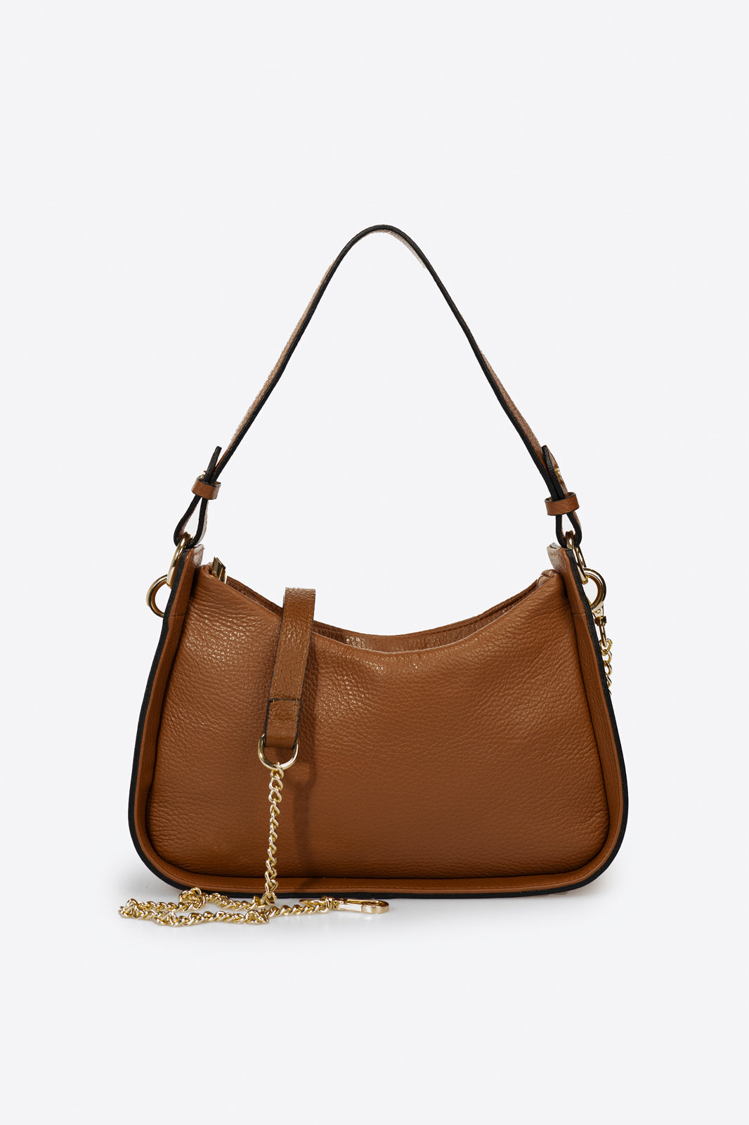 ECHO Leather Top Handle Bag - Cuoio
