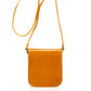 Leather Crossbody Bag WB8040 - Cognac