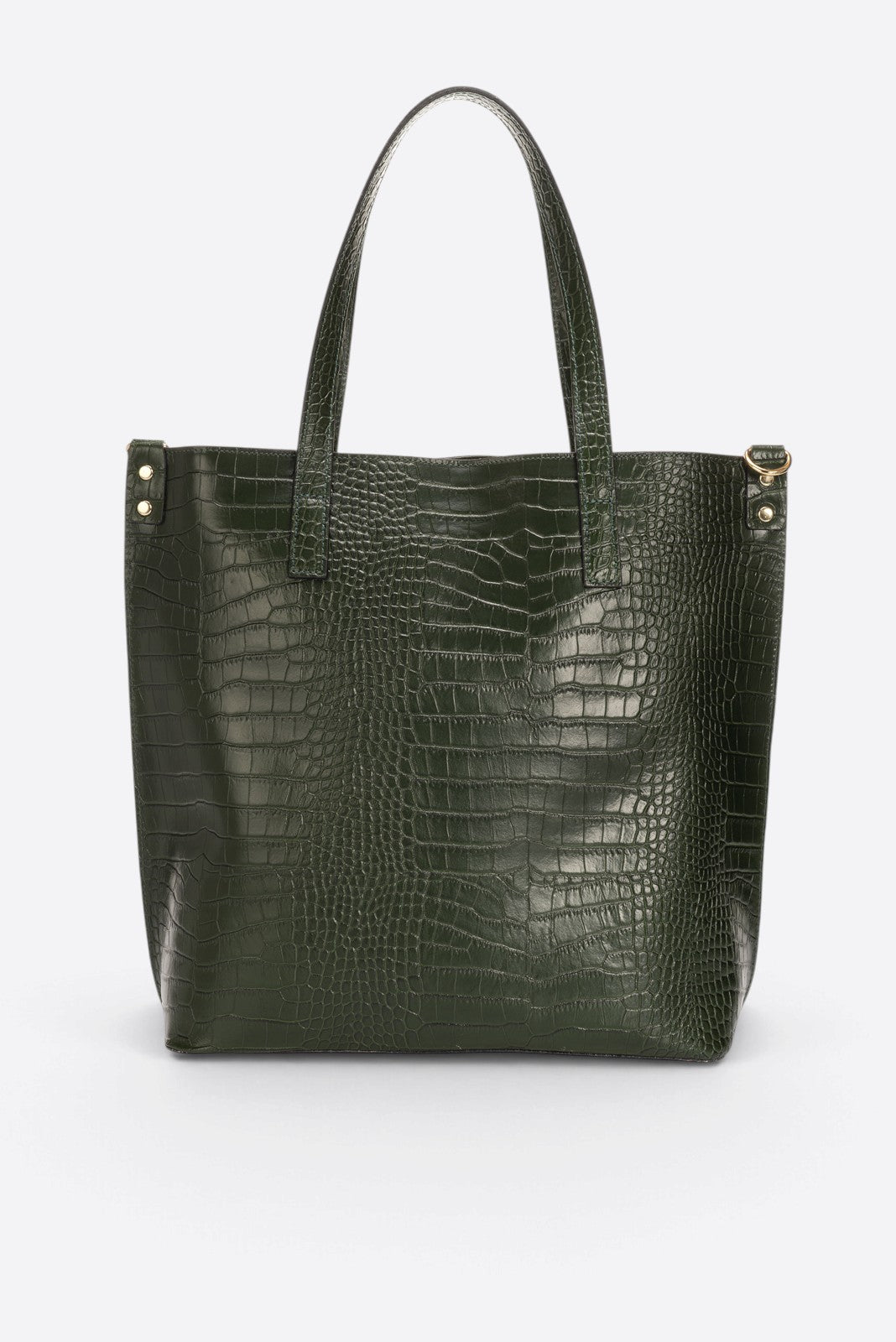 BRENDA Leather Shoulder Bag - Green