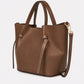 GIADA Leather Top Handle Bag - Brown