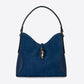 ROSELLA Leather Top Handle Bag - Blue