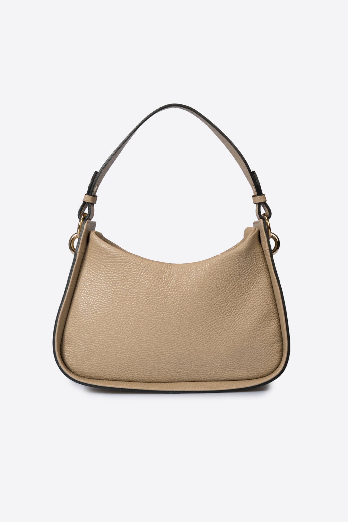 ECHO Leather Top Handle Bag - Crema