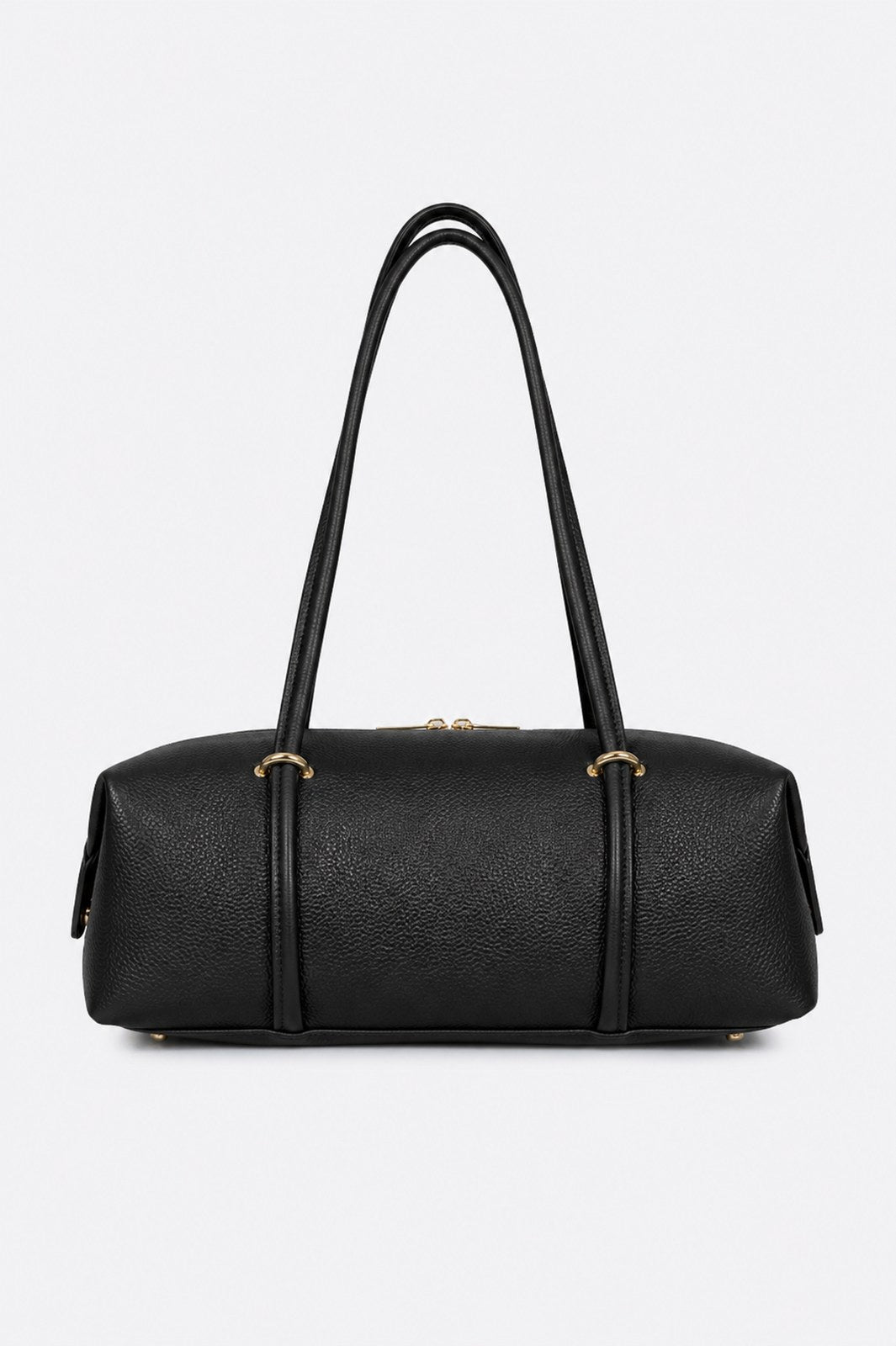 LIORA Leather Shoulder Bag - Black