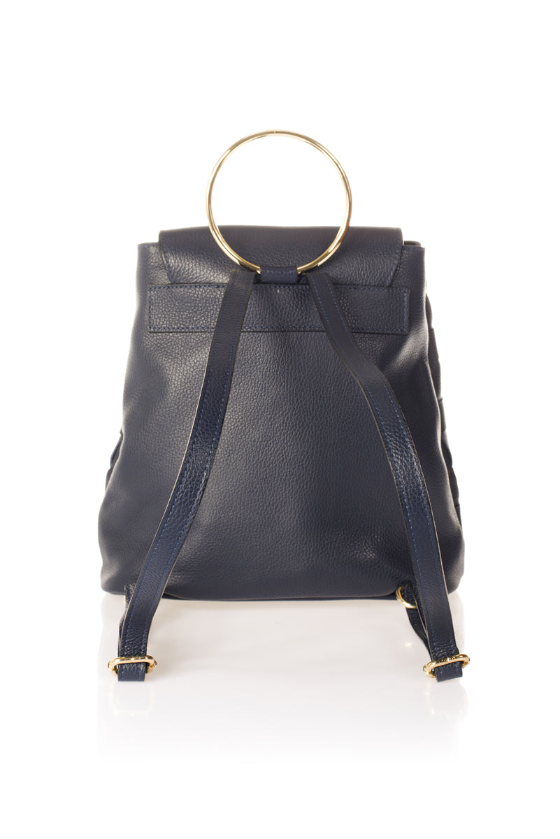 Leather Backpack 1985 - Blue
