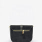 Leather Crossbody Bag 5630 - Black