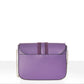 Leather Top Handle Bag 3521 - Violet